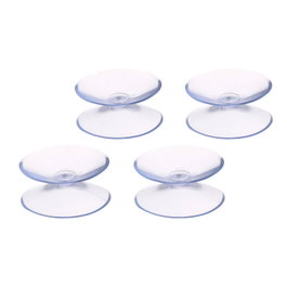 ORYX Ventosa Doble Transparente (Blister 4 Piezas)