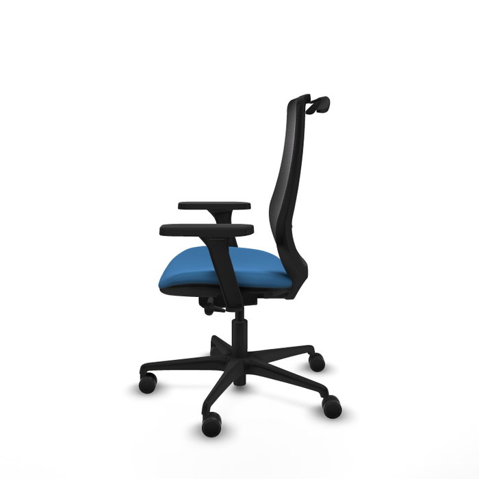 PIQUERAS Y CRESPO Silla de oficina Mardos Azul claro/Negro PIQUERAS Y CRESPO Silla de oficina Mardos Azul claro/Negro