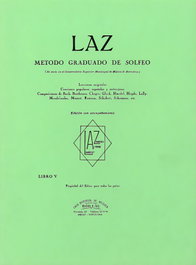 BOILEAU Laz:método de solfeo 5º acompañamiento