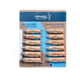 Opinel Expositor de Navajas Acero Inoxidable, 12 Unidades - Modelos Nº6 (7 cm), Nº7 (8 cm), Nº8 (8.5 cm) - 4 uds de cada