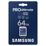 SAMSUNG Tarjeta MicroSDXC PRO Ultimate 64GB CL10 Retail
