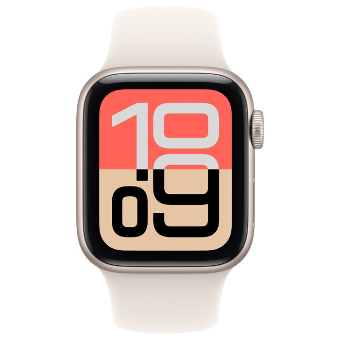Apple Watch SE 3ª Generación Reloj Inteligente 40mm Aluminio Polarstern con Correa S/M