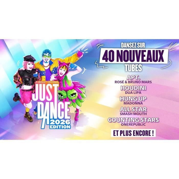 Ubisoft Just Dance 2026 para Nintendo Switch - Código en una caja