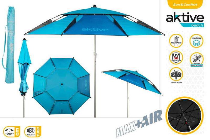 Color Baby Parasol Play diámetro 200 cm con tubo 22/25 - Max Air