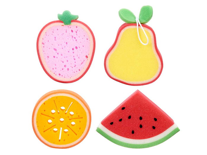 Berilo Esponja Baño Frutas Surtidos 14 x 12 x 4 cm (Set de 24) Berilo Esponja Baño Frutas Surtidos 14 x 12 x 4 cm (Set de 24)