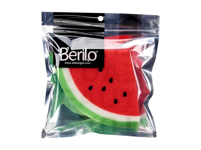 Berilo Esponja Baño Frutas Surtidos 14 x 12 x 4 cm (Set de 24) Berilo Esponja Baño Frutas Surtidos 14 x 12 x 4 cm (Set de 24)
