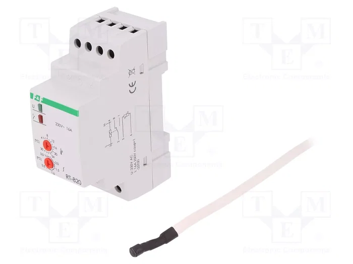 F&F RT-820 Regulador de Temperatura 4÷30°C F&F RT-820 Regulador de Temperatura 4÷30°C