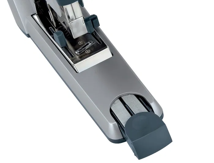 Petrus Grapadora 1500 Capacidad 120 Hojas Grapado Plano Usa Grapas 23/15xl Color Plata