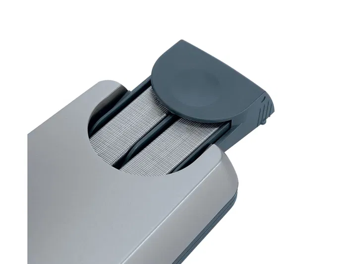 Petrus Grapadora 1500 Capacidad 120 Hojas Grapado Plano Usa Grapas 23/15xl Color Plata