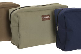 DKD Home Decor Neceser Loft Barista Marron Verde 10 x 20 x 30 cm