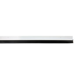 WOLFPACK LINEA PROFESIONAL Burlete de Puerta Aluminio Blanco con Goma de 1 Metro