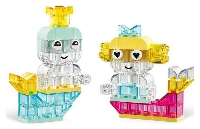 LEGO Classic 11040 Caja de ladrillos transparente mágica