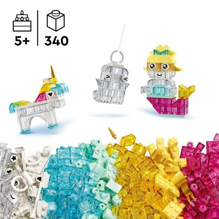LEGO Classic 11040 Caja de ladrillos transparente mágica