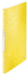 Carpeta Fundas (Tarifario) Leitz Wow Pp Flexible A4 20 F. Amarillo (Set de 10)