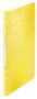 LEITZ WOW Carpeta con 20 Fundas Flexible A4 Amarillo