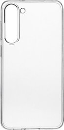 eSTUFF Funda TPU flexible Transparente para Samsung Galaxy S23+ - Modelo LONDON, Protección 360° y acceso total a puertos