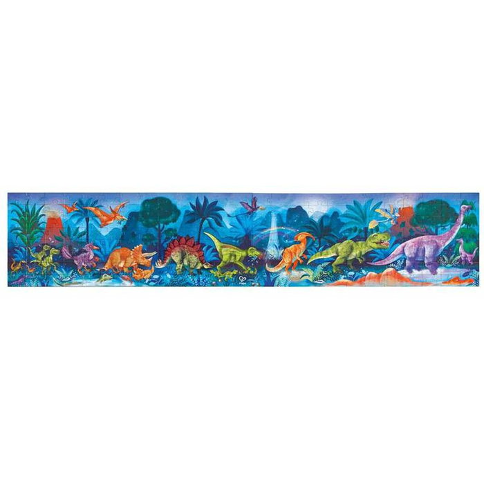 Hape Puzzle de Dinosaurios con Esqueletos que Brillan en la Oscuridad de 200 Piezas