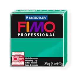 Pasta de Modelar de Secado al Horno Staedtler FIMO Professional/ 85g/ Verde Sólido