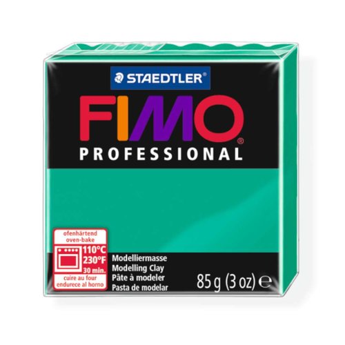 Pasta de Modelar de Secado al Horno Staedtler FIMO Professional/ 85g/ Verde Sólido Pasta de Modelar de Secado al Horno Staedtler FIMO Professional/ 85g/ Verde Sólido