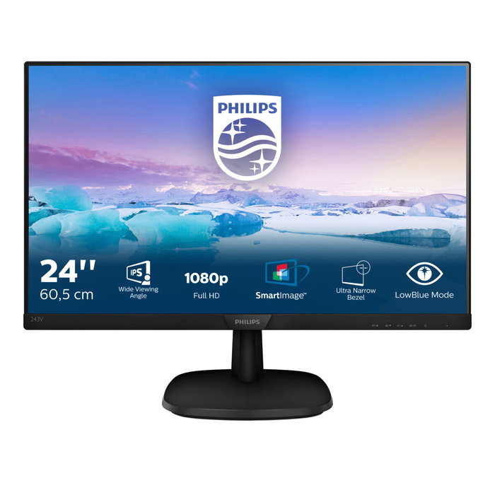 Monitor Philips 243V7QJABF/00 23,8" Full HD 75 Hz Monitor Philips 243V7QJABF/00 23,8" Full HD 75 Hz