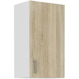 Armario alto SARA 40G - 1 puerta - Roble Sonoma - L40xP31xH71,5 cm - Hecho en Polonia