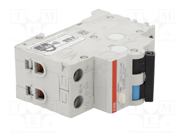 ABB DS201AC-B6/0.3 Disyuntor Diferencial RCBO 6A 300mA ABB DS201AC-B6/0.3 Disyuntor Diferencial RCBO 6A 300mA