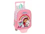 Safta 232 Mochila + Carro 805 Gabby's Dollhouse para Muñecas, Colección Gabby's Dollhouse, 270 x 220 x 100 mm