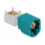 DeLOCK Conector Coaxial HSD Z Macho 90° 90357