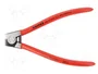 KNIPEX Alicate para anillos elásticos externos, 40-100 mm, rectos