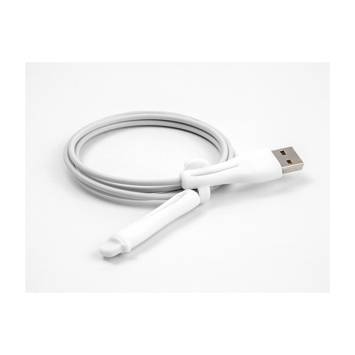 DeLOCK Set de 2 Fundas Antipolvo para USB Tipo-A y Apple Lightning, Blanco