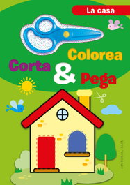 BASE Colorea, corta y pega. En casa, Caramel - BASE