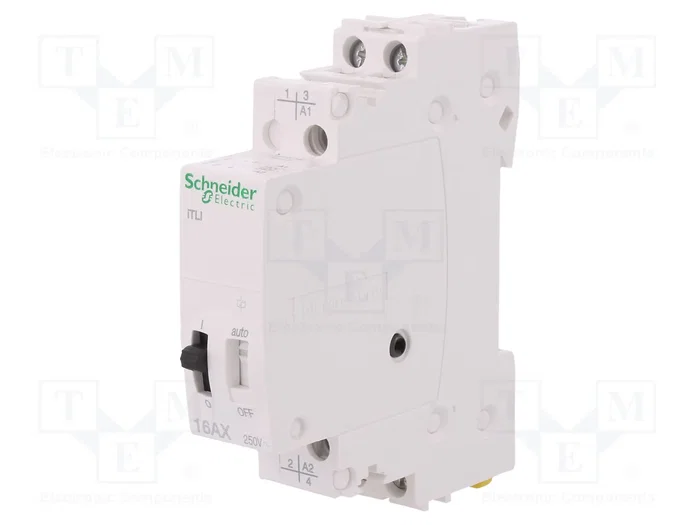 SCHNEIDER ELECTRIC Relé de instalación biestable por impulsos 16A SCHNEIDER ELECTRIC Relé de instalación biestable por impulsos 16A