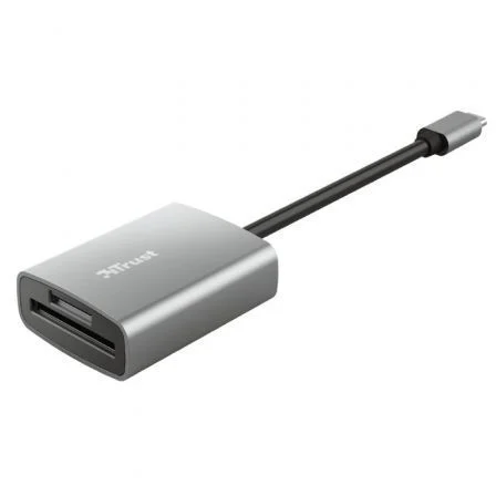 Trust Lector de Tarjetas Externo USB / USB-C, Modelo DALYX