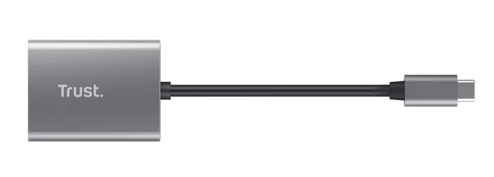 Trust Dalyx Fast 24136 - Lector de Tarjetas USB-C Externo USB 3.2 Gen 1, Compacto de Aluminio para SD/MicroSD, Velocidad hasta 104 MB/s Trust Dalyx Fast 24136 - Lector de Tarjetas USB-C Externo USB 3.2 Gen 1, Compacto de Aluminio para SD/MicroSD, Velocidad hasta 104 MB/s