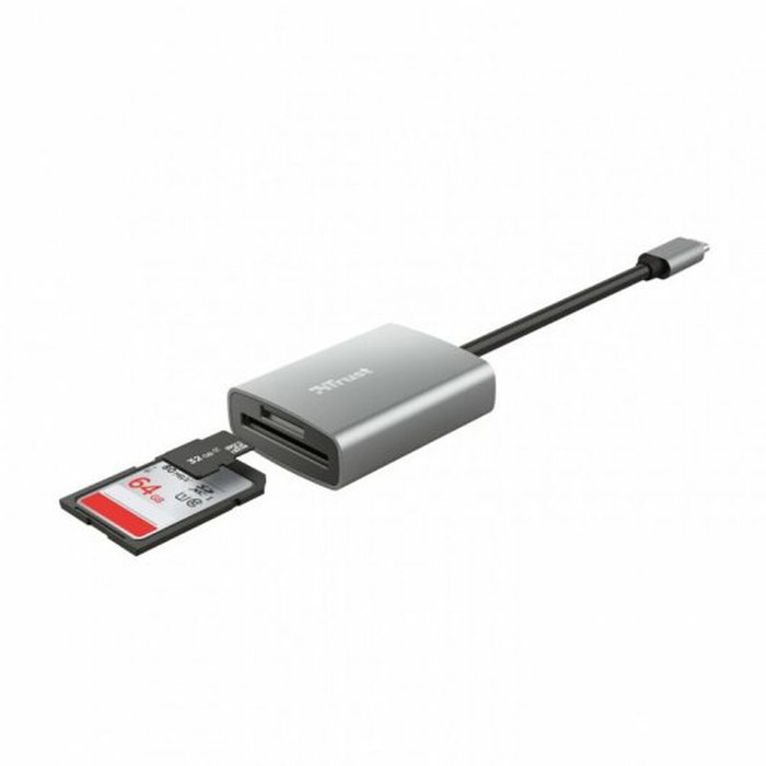 Trust Dalyx Lector de Tarjetas Externo USB Tipo-C