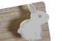 DKD Home Decor Perchero Kids Rabbits Conejos Multicolor MDF 5 x 9 x 45 cm (2 Unidades)