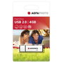 AgfaPhoto Memoria USB 2.0 Plata 4 GB