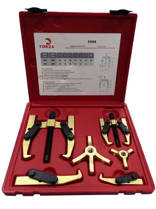 Estuche de Pequeños Extractores Forza Estuche de Pequeños Extractores Forza
