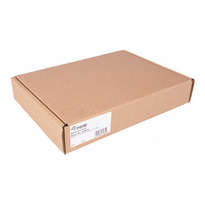 EQUIP Estante fijo para armarios de 10 pulg, 1U, 200 mm profundidad, Gris claro EQUIP Estante fijo para armarios de 10 pulg, 1U, 200 mm profundidad, Gris claro