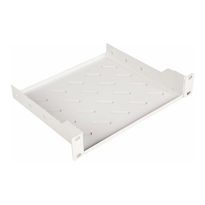 EQUIP Estante fijo para armarios de 10 pulg, 1U, 200 mm profundidad, Gris claro EQUIP Estante fijo para armarios de 10 pulg, 1U, 200 mm profundidad, Gris claro