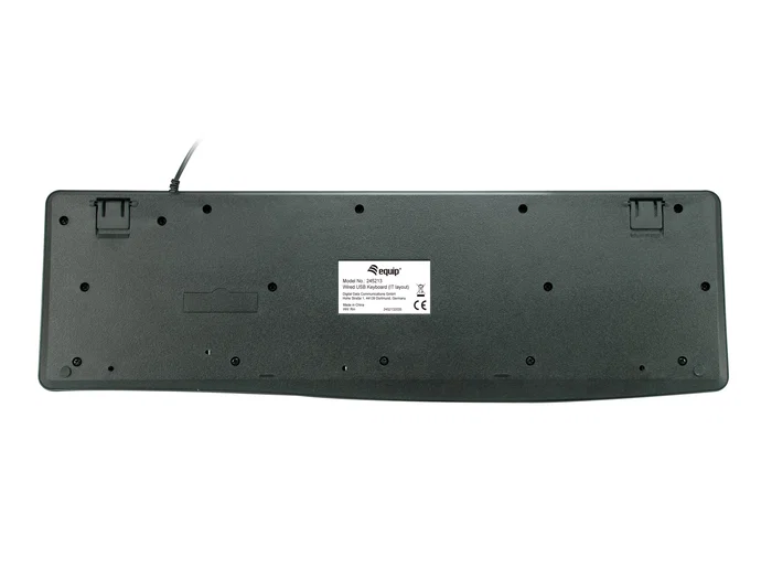 Equip Teclado Oficina USB 245213 QWERTY Italiano Negro Equip Teclado Oficina USB 245213 QWERTY Italiano Negro