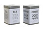 DKD Home Decor Bote Metal Surtido 10,5x10,5x15 cm