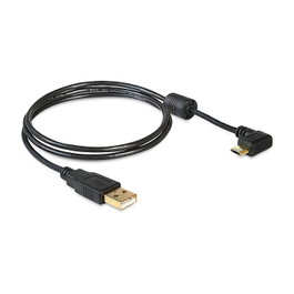 DeLOCK Cable USB-A a Micro-USB B Angular 90° 1 m