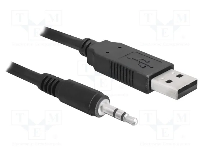 DeLOCK Convertidor USB 2.0 a Serial TTL con Jack de 3,5 mm, 1,8 m DeLOCK Convertidor USB 2.0 a Serial TTL con Jack de 3,5 mm, 1,8 m