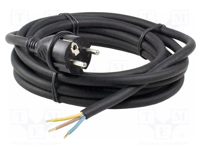 AS SCHWABE Cable de alimentación H07RN-F 3G1,5mm2 CEE 7/7 4,5m AS SCHWABE Cable de alimentación H07RN-F 3G1,5mm2 CEE 7/7 4,5m