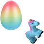 Jeux 2 momes Huevo Mágico Unicornio Seche Pleure Surtido Sorpresa, 4 Diferentes Colores