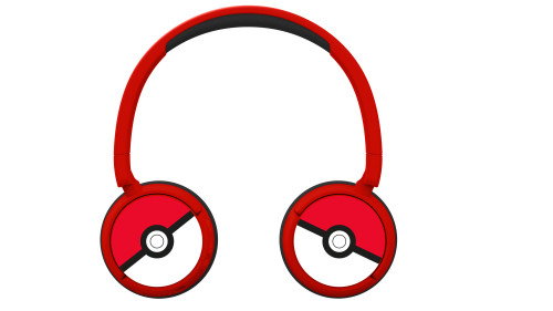 OTL Technologies Auriculares Infantiles Bluetooth Poké Ball Rojo PK1000