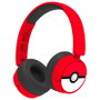 Redstring Auriculares Kids BT Poké Ball Rojo PK1000 OTL Technologies
