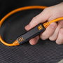 Tether Tools TetherPro USB-C a USB-C ángulo recto naranja 9.4m