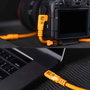 Tether Tools TetherPro USB-C a USB-C ángulo recto naranja 9.4m